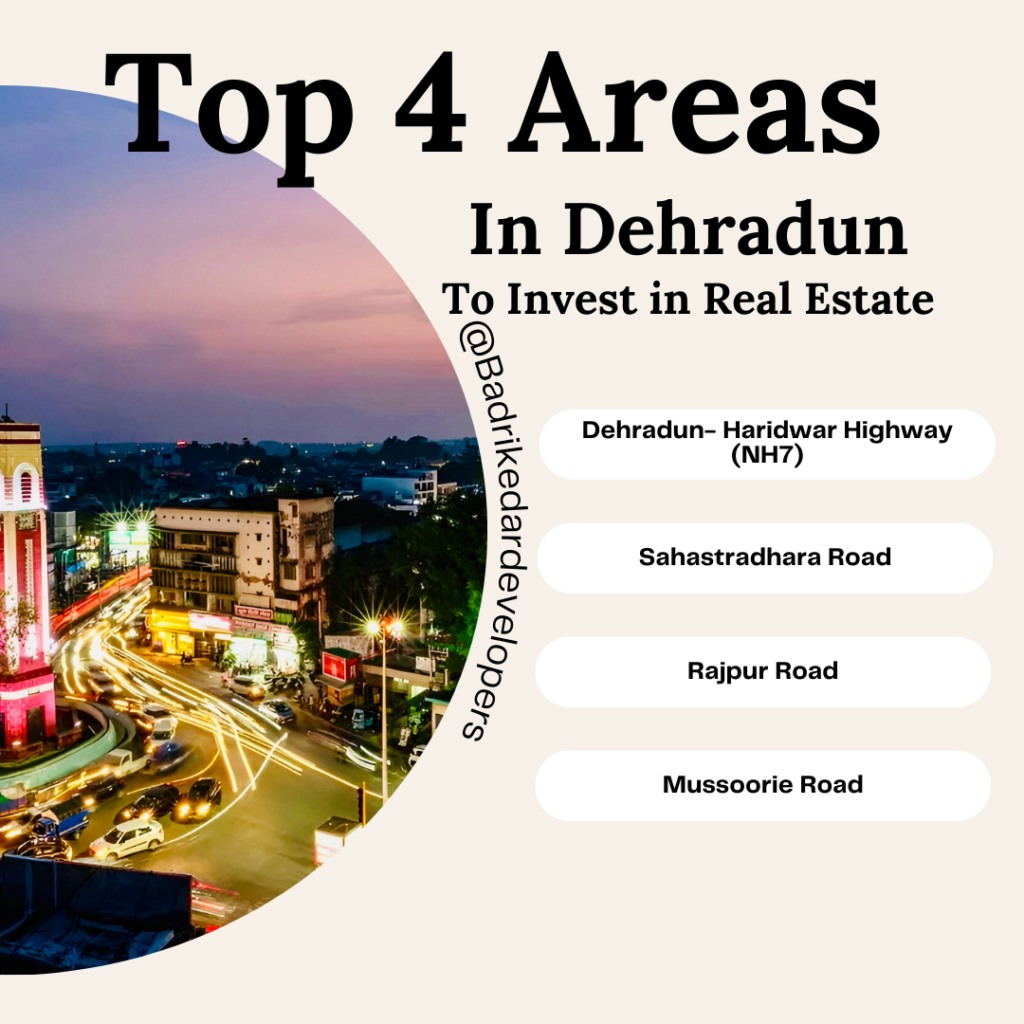 Top 4 Areas in Dehradun to invest in real estate are here